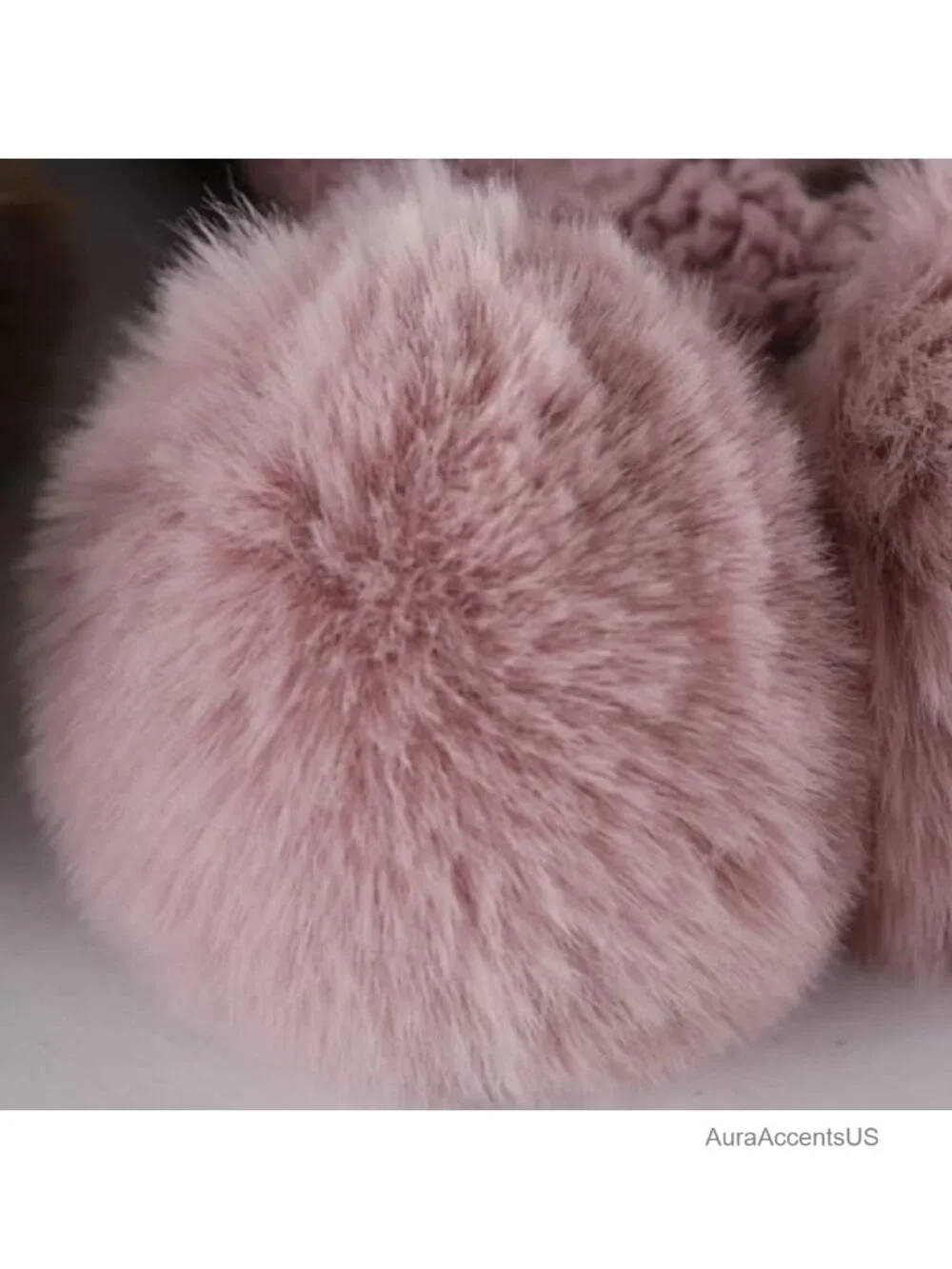Hooded Scarf 2 in 1 Winter Beanie Hat with Faux Fur Pompom Fuzzy Knit Hat Scarf